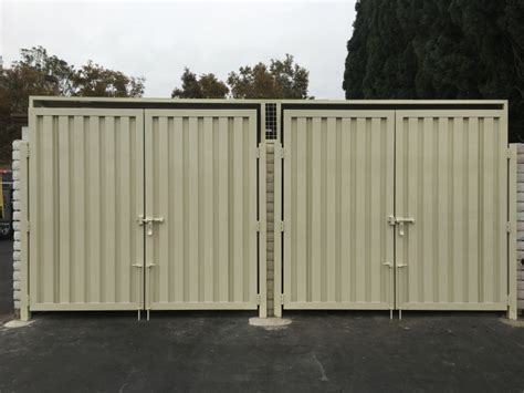 metal enclosure gate kit|trash enclosure gates price.